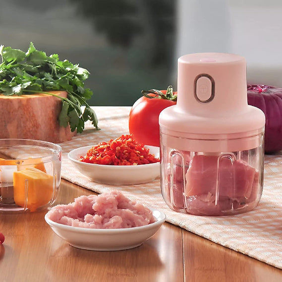 Electric food chopper wireless