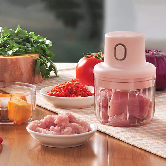 Electric food chopper wireless