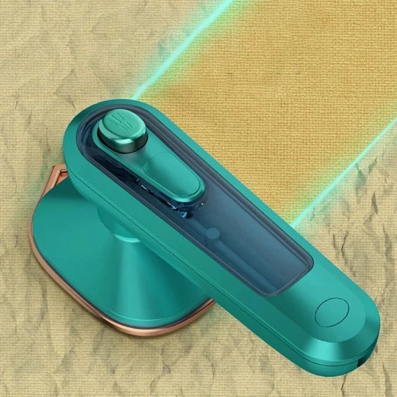 Portable Micro Steam Iron, Green Iron Handheld Garment Steamer