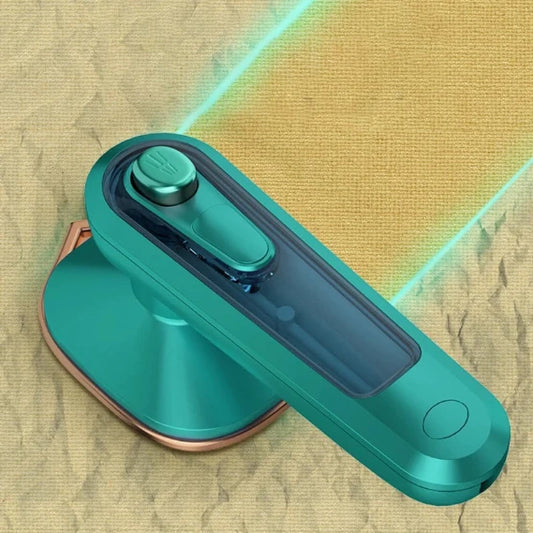 Portable Micro Steam Iron, Green Iron Handheld Garment Steamer